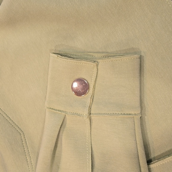 JOIE CHARTREUSE LIME GREEN 4 BUTTON JACKET. SIZE SMALL. - Picture 7 of 8